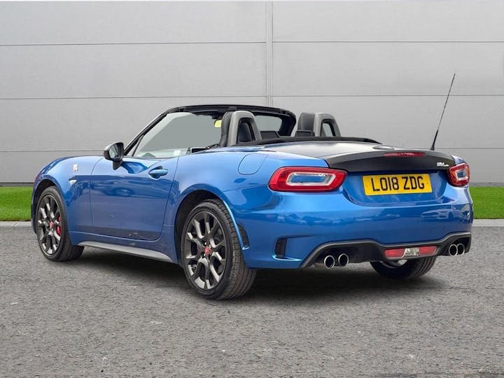 Blue Abarth 124 Spider 1.4 Multiair Euro 6 2dr 2018