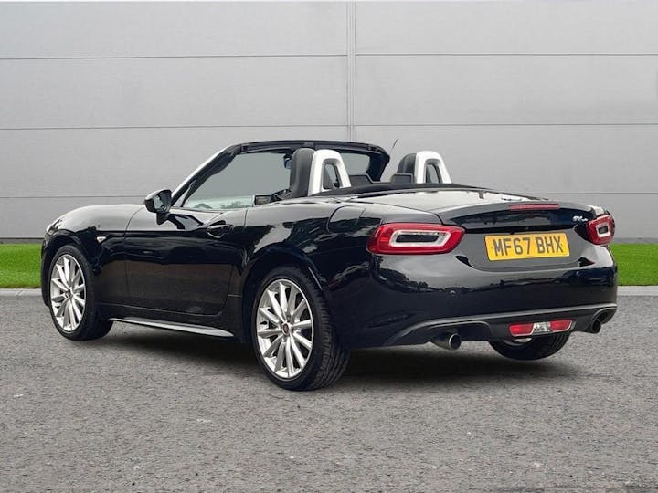 Black FIAT 124 Spider 1.4 Multiair Lusso Euro 6 2dr 2017