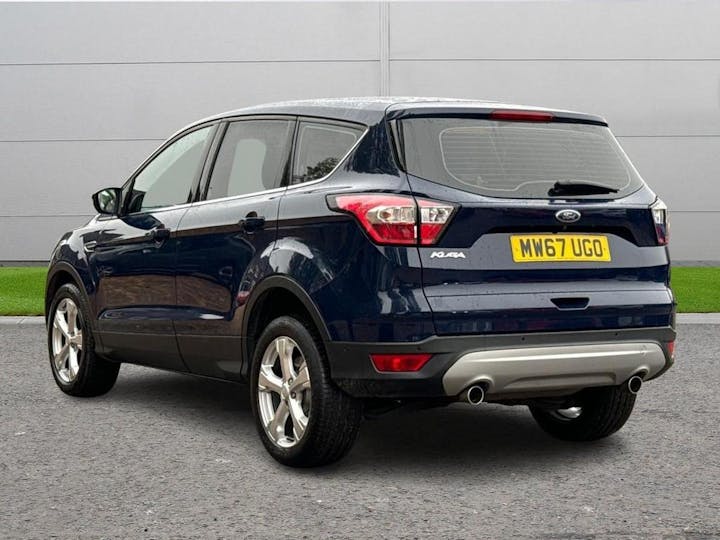 Blue Ford Kuga 2.0 TdCi Titanium X 2wd Euro 6 (s/s) 5dr 2018