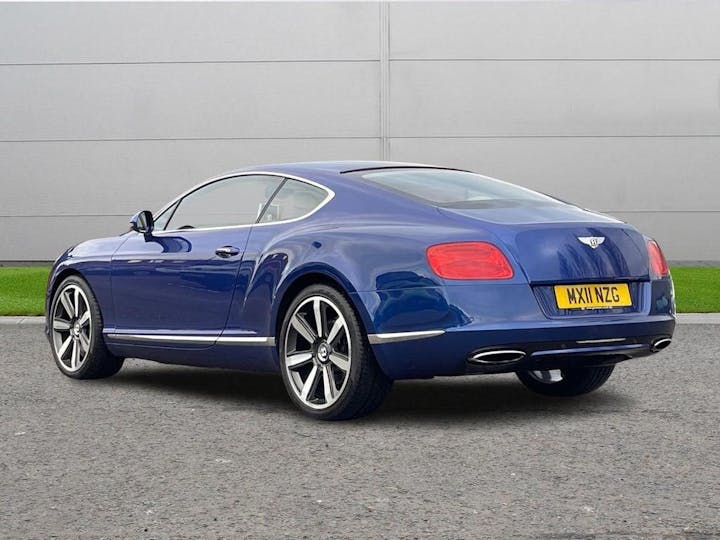 Blue Bentley Continental 6.0 Flexfuel GT Auto 6spd 4wd Euro 5 2dr 2011