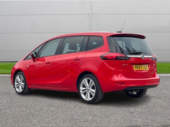 Red Vauxhall Zafira Tourer 1.4i Turbo SRi Nav Euro 6 5dr 2017