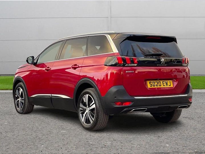 Red Peugeot 5008 1.5 Bluehdi GT Line Eat Euro 6 (s/s) 5dr 2020