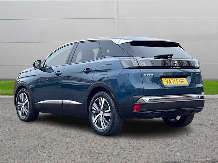 Blue Peugeot 3008 1.6 13.2kwh Allure E-eat Euro 6 (s/s) 5dr 2022