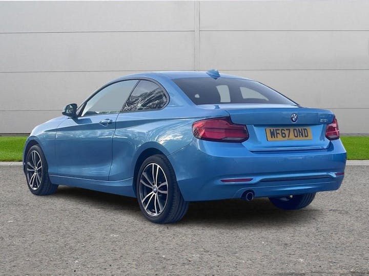 Blue BMW 2 Series 1.5 218i Sport Euro 6 (s/s) 2dr 2017