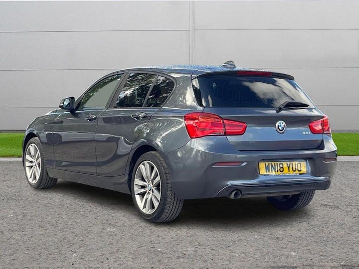 Grey BMW 1 Series 1.5 118i Sport Euro 6 (s/s) 5dr 2018