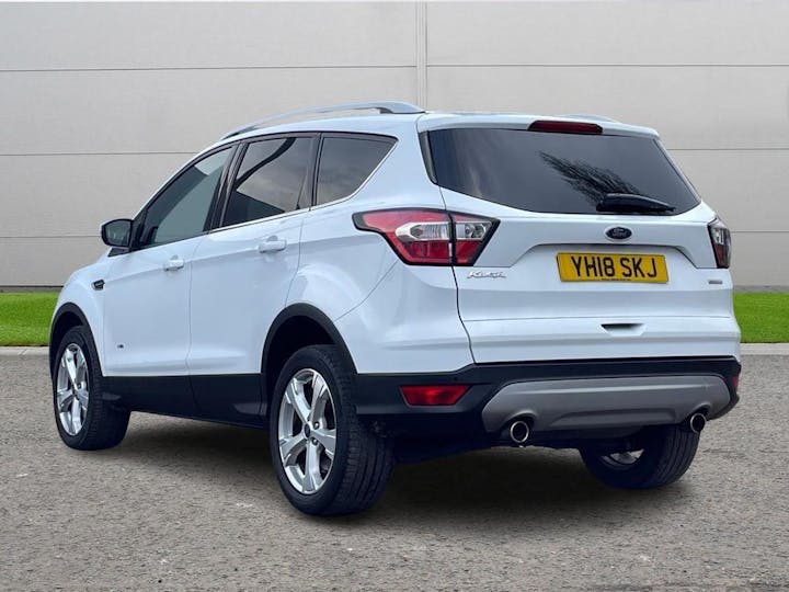 White Ford Kuga 1.5t Ecoboost Titanium X Auto Awd Euro 6 (s/s) 5dr 2018