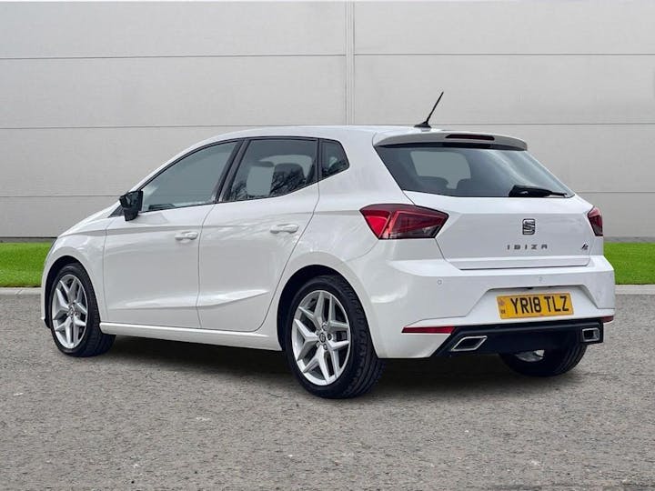 White SEAT Ibiza 1.5 TSI Evo Fr Euro 6 (s/s) 5dr 2018