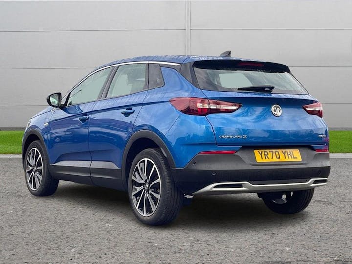 Blue Vauxhall Grandland X 1.2 Turbo Elite Nav Euro 6 (s/s) 5dr 2021