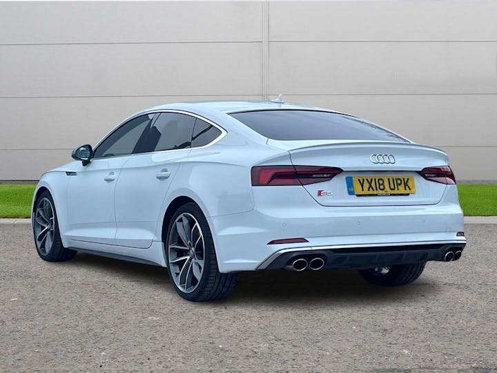 White Audi S5 3.0 TFSI V6 Sportback Tiptronic Quattro Euro 6 (s/s) 5dr 2018