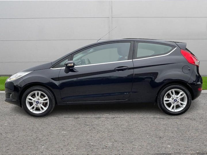 Black Ford Fiesta 1.0t Ecoboost Zetec Euro 6 (s/s) 3dr 2015