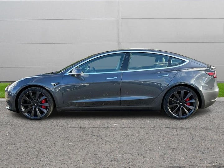 Grey Tesla Model 3 (dual Motor) Performance Auto 4wde 4dr (performance Upgrade) 2020