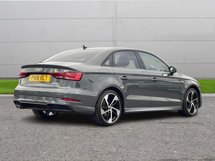 Grey Audi A3 2.0 TDI 35 Black Edition S Tronic Euro 6 (s/s) 4dr 2019