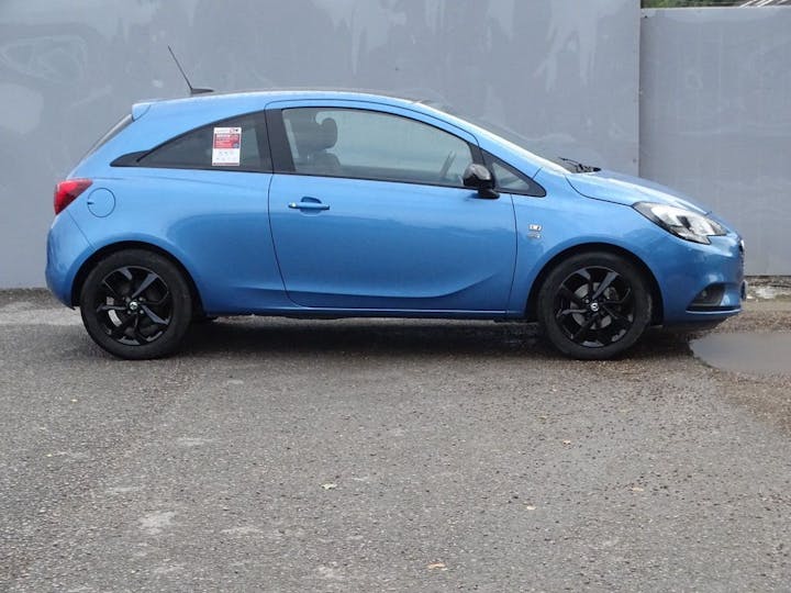 Blue Vauxhall Corsa 1.4i Ecotec Griffin Euro 6 3dr 2019