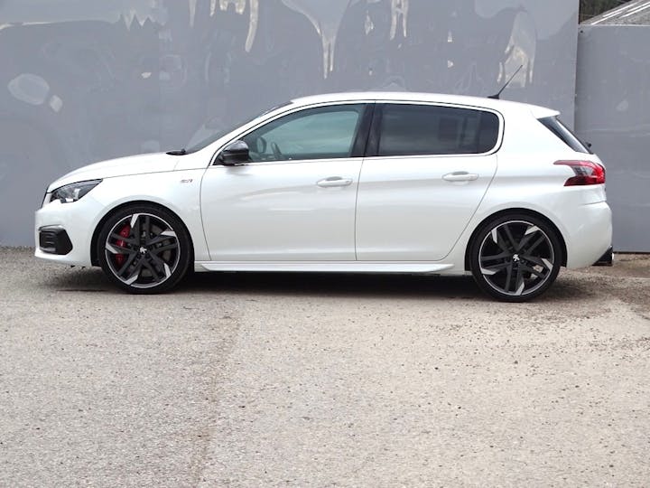 White Peugeot 308 GTi Thp S/S By Ps 2018