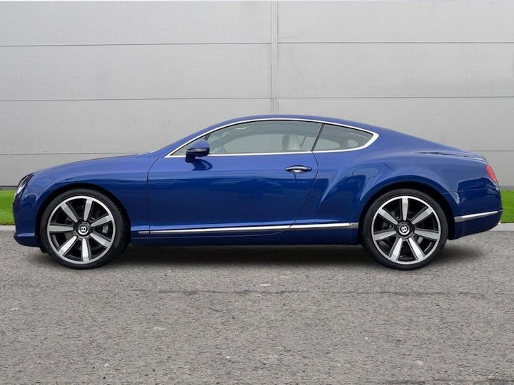 Blue Bentley Continental 6.0 Flexfuel GT Auto 6spd 4wd Euro 5 2dr 2011