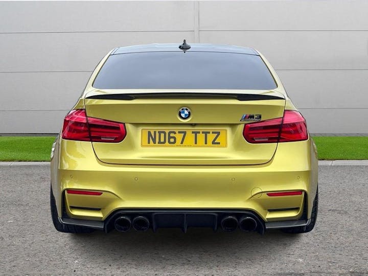 Yellow BMW M3 3.0 Biturbo Competition Dct Euro 6 (s/s) 4dr 2017