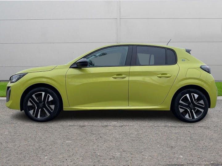 Yellow Peugeot E 208 50kwh E-style Auto 5dr (7.4kw Charger) 2023