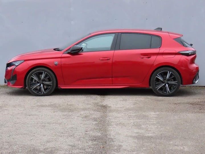Red Peugeot 308 1.6 12.4kwh GT Premium E-eat Euro 6 (s/s) 5dr 2022