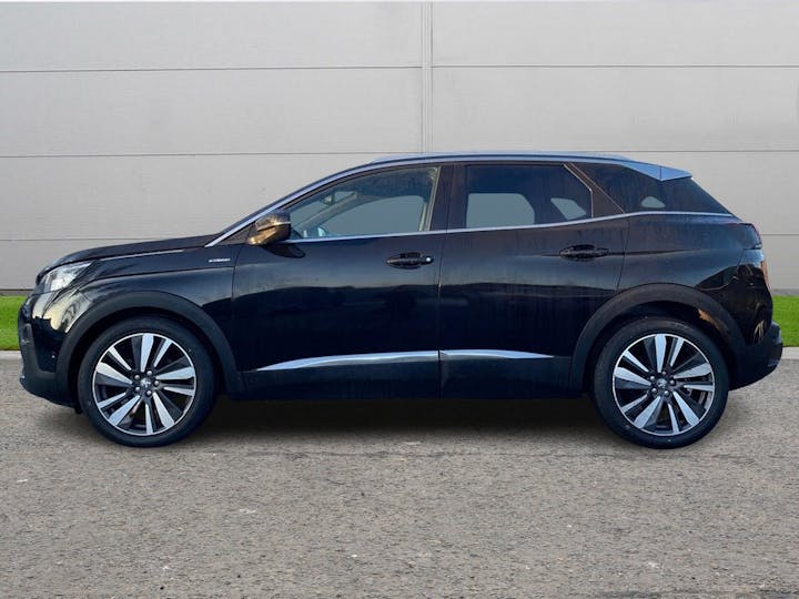 Black Peugeot 3008 1.5 Bluehdi GT Line Premium Euro 6 (s/s) 5dr 2019