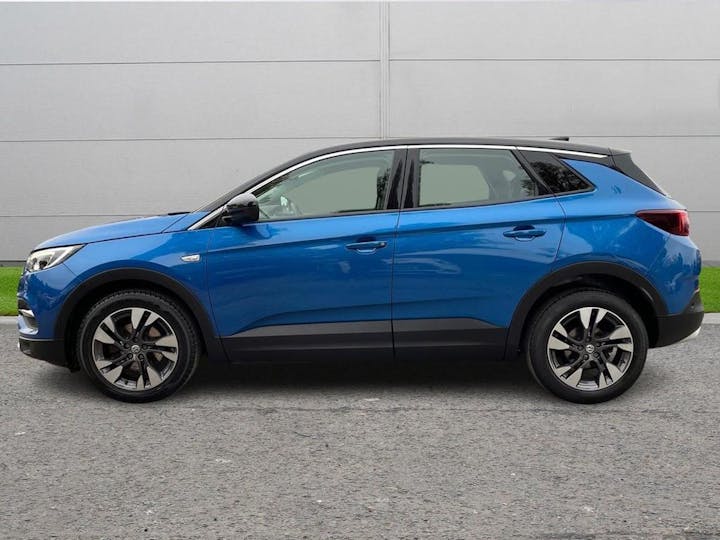 Blue Vauxhall Grandland X 1.2 Turbo Sport Nav Euro 6 (s/s) 5dr 2019