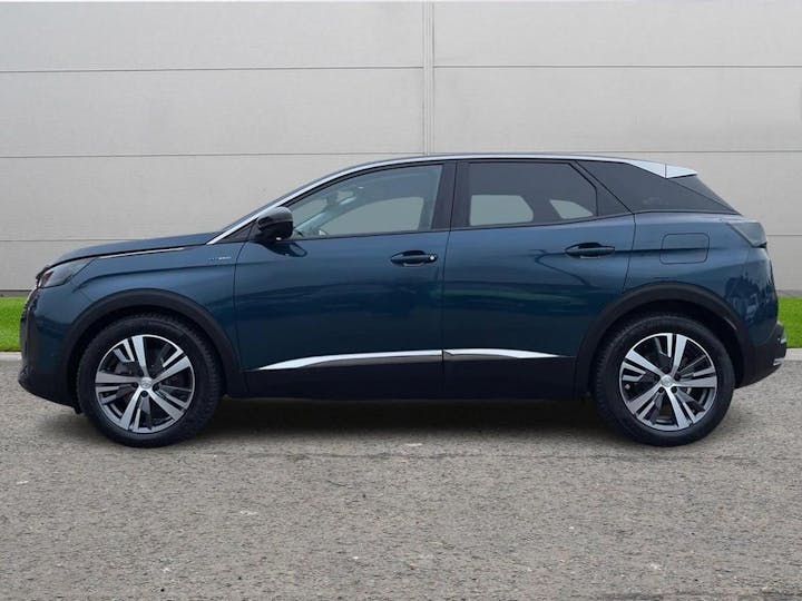 Blue Peugeot 3008 1.6 13.2kwh Allure E-eat Euro 6 (s/s) 5dr 2022