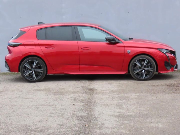 Red Peugeot 308 1.6 12.4kwh GT Premium E-eat Euro 6 (s/s) 5dr 2022