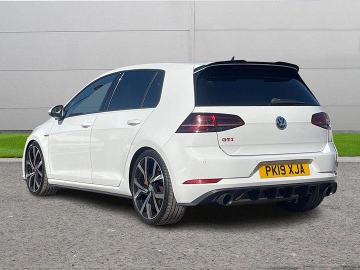 White Volkswagen Golf 2.0 TSI GTi Performance DSG Euro 6 (s/s) 5dr 2019