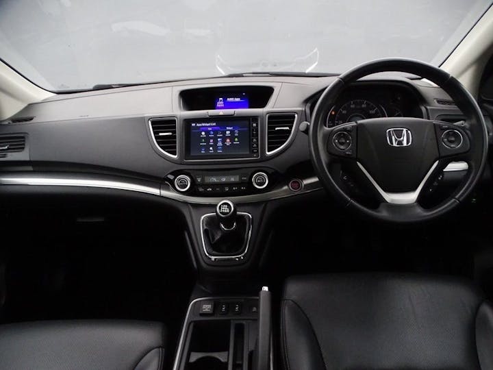 Silver Honda Cr-v I-vtec Ex 2016